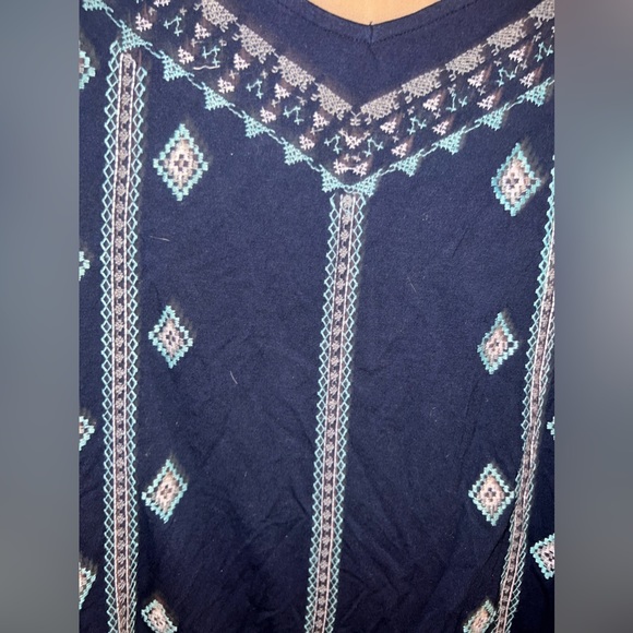 Braided sleeveless tank top. Super Soft Torrid Knits with embroidery. - Picture 2 of 5